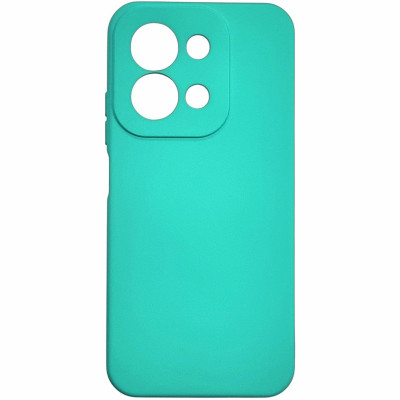 Накладка (з мікрофіброю) Soft Silk для Xiaomi Redmi 15C (UA/Europe 173mm)- бірюзовий