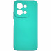 Накладка (з мікрофіброю) Soft Silk для Xiaomi Redmi 15C (UA/Europe 173mm)- бірюзовий