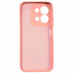 Накладка (з мікрофіброю) Soft Silk для Xiaomi Redmi 15C (UA/Europe 173mm)- рожевий