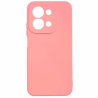 Накладка (з мікрофіброю) Soft Silk для Xiaomi Redmi 15C (UA/Europe 173mm)- рожевий