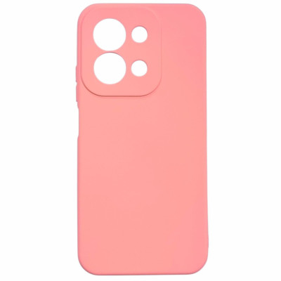 Накладка (з мікрофіброю) Soft Silk для Xiaomi Redmi 15C (UA/Europe 173mm)- рожевий