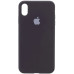 Накладка (з мікрофіброю) Silk Full Protective для iPhone X / XS- чорний