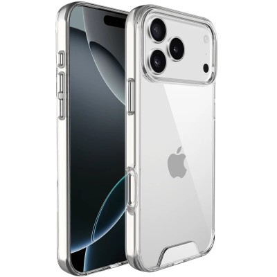 Накладка TPU Space Case transparent для iPhone 17 Pro- прозорий Накладка TPU Space Case transparent для iPhone 17 Pro- прозорий