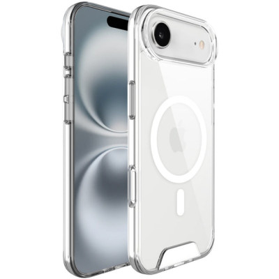 Накладка TPU Space Case with Magnetic для iPhone 17 Air- прозорий Накладка TPU Space Case with Magnetic для iPhone 17 Air- прозорий