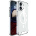 Накладка TPU Space Case with Magnetic для iPhone 17- прозорий