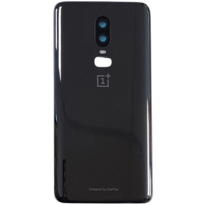 Задня кришка для OnePlus 6 Original (зі склом камери) Black