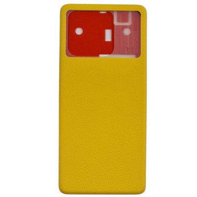 Задня кришка для Xiaomi Poco X6 Pro Yellow Задня кришка для Xiaomi Poco X6 Pro Yellow