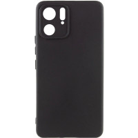 Накладка (з мікрофіброю) Silicone Cover Lakshmi Full Camera для Motorola Edge 40- чорний