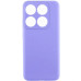 Накладка (з мікрофіброю) Silicone Cover Lakshmi Full Camera для Motorola Moto G86 5G / G86 Power- бузковий
