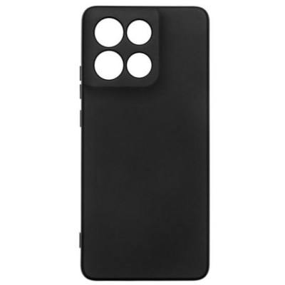 Накладка (з мікрофіброю) Silicone Cover Lakshmi Full Camera для Motorola Moto G86 5G / G86 Power- чорний
