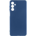 Накладка (з мікрофіброю) Silicone Cover Lakshmi Full Camera для Samsung A16 4G/5G- темно-синій