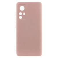 Накладка (з мікрофіброю) Silicone Cover Lakshmi Full Camera для Xiaomi Redmi Note 12s- рожевий пісок