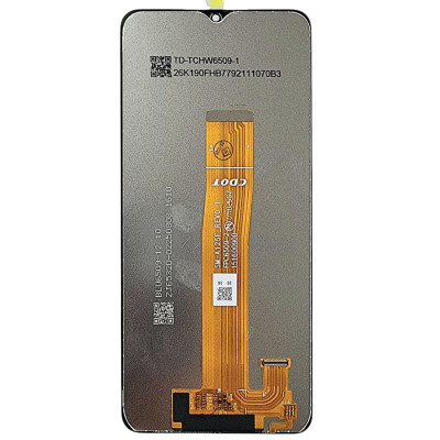 Дисплей для мобільного телефона Samsung A12 / A125 / A127 / A022 / A326 / M127, Original, Servis pack, GH82-220227A Black