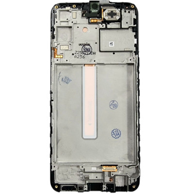 Дисплей для мобільного телефона Samsung A25 / A256, Amoled, Original, Servis pack, with frame, GH82-33214 Black