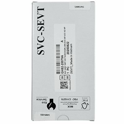 Дисплей для мобільного телефона Samsung A32 4G / A325, Amoled, Original, Servis pack, with frame, GH82-25579A Black