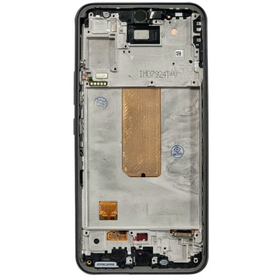 Дисплей для мобільного телефона Samsung A54 5G / A546, Amoled, Original, Servis pack, with frame, GH82-31232A Graphite
