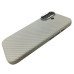 Накладка Piblue Magentic Magnetic (PL-49) Carbon для IPhone 17- титановий сірий