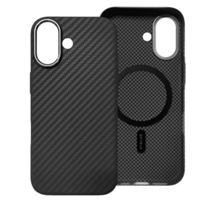 Накладка Piblue Magentic Magnetic (PL-49) Carbon для IPhone 17- чорний