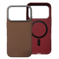 Накладка Piblue Magentic Magnetic (PL-49) Carbon для IPhone 17 Pro Max- коричневий