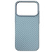 Накладка Piblue Magentic Magnetic (PL-49) Carbon для IPhone 17 Pro Max- титановий сірий