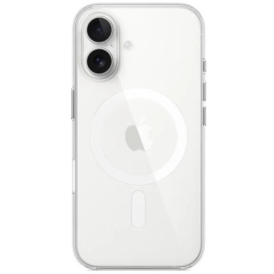 Накладка Clear Case with Magnetic and Animation для iPhone 17- прозорий Накладка Clear Case with Magnetic and Animation для iPhone 17- прозорий