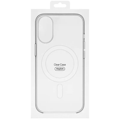 Накладка Clear Case with Magnetic and Animation для iPhone 17- прозорий