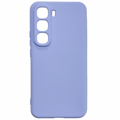 Накладка (з мікрофіброю) GETMAN Liquid Silk Full Camera для Infinix Hot 60i / 60- бузковий Накладка (з мікрофіброю) GETMAN Liquid Silk Full Camera для Infinix Hot 60i / 60- бузковий