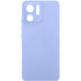 Накладка (з мікрофіброю) GETMAN Liquid Silk Full Camera для Motorola Edge 40- бузковий