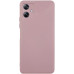 Накладка (з мікрофіброю) GETMAN Liquid Silk Full Camera для Motorola Moto G54- пастельно-рожевий