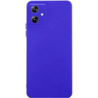 Накладка (з мікрофіброю) GETMAN Liquid Silk Full Camera для Motorola Moto G54- ультра-синій Накладка (з мікрофіброю) GETMAN Liquid Silk Full Camera для Motorola Moto G54- ультра-синій