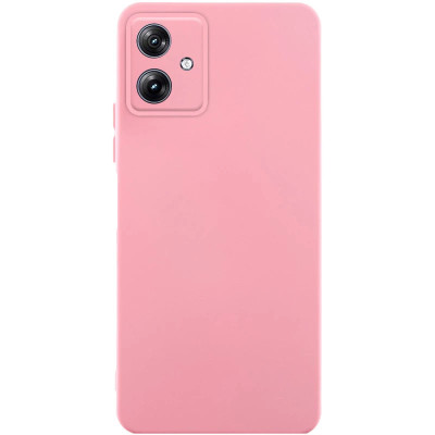 Накладка (з мікрофіброю) GETMAN Liquid Silk Full Camera для Motorola Moto G54- рожевий Накладка (з мікрофіброю) GETMAN Liquid Silk Full Camera для Motorola Moto G54- рожевий