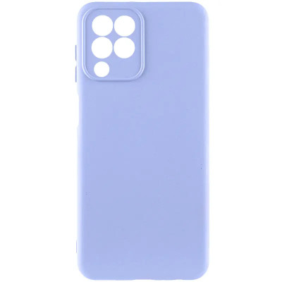Накладка (з мікрофіброю) GETMAN Liquid Silk Full Camera для Samsung M33 5G- бузковий Накладка (з мікрофіброю) GETMAN Liquid Silk Full Camera для Samsung M33 5G- бузковий