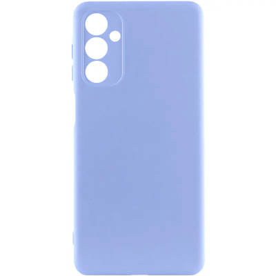 Накладка (з мікрофіброю) GETMAN Liquid Silk Full Camera для Samsung M34 5G- бузковий Накладка (з мікрофіброю) GETMAN Liquid Silk Full Camera для Samsung M34 5G- бузковий