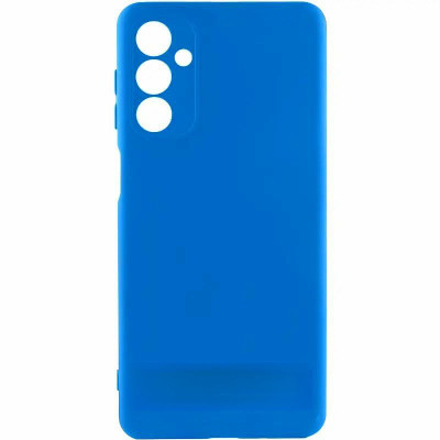 Накладка (з мікрофіброю) GETMAN Liquid Silk Full Camera для Samsung S22- королівський синій Накладка (з мікрофіброю) GETMAN Liquid Silk Full Camera для Samsung S22- королівський синій