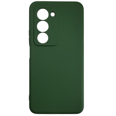 Накладка (з мікрофіброю) GETMAN Liquid Silk Full Camera для Xiaomi Redmi 15 (UA/Europe 171mm)- темно-зелений Накладка (з мікрофіброю) GETMAN Liquid Silk Full Camera для Xiaomi Redmi 15 (UA/Europe 171mm)- темно-зелений