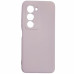 Накладка (з мікрофіброю) GETMAN Liquid Silk Full Camera для Xiaomi Redmi 15 (UA/Europe 171mm)- пастельно-рожевий