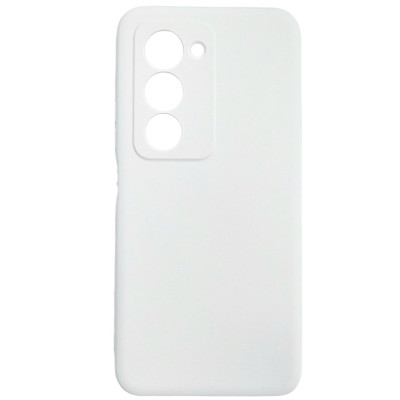 Накладка (з мікрофіброю) GETMAN Liquid Silk Full Camera для Xiaomi Redmi 15 (UA/Europe 171mm)- білий Накладка (з мікрофіброю) GETMAN Liquid Silk Full Camera для Xiaomi Redmi 15 (UA/Europe 171mm)- білий