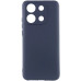 Накладка (з мікрофіброю) GETMAN Liquid Silk Full Camera для Xiaomi Redmi 15C (UA/Europe 173mm)- темно-синій