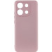 Накладка (з мікрофіброю) GETMAN Liquid Silk Full Camera для Xiaomi Redmi 15C (UA/Europe 173mm)- пастельно-рожевий