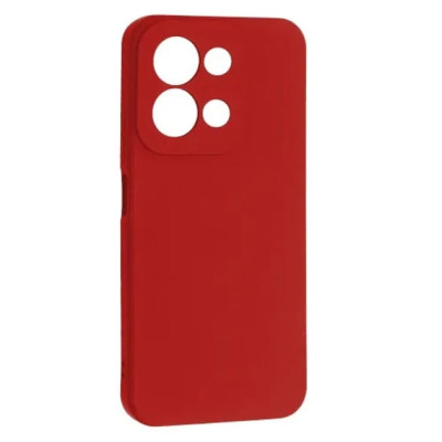 Накладка (з мікрофіброю) GETMAN Liquid Silk Full Camera для Xiaomi Redmi 15C (UA/Europe 173mm)- темно-червоний Накладка (з мікрофіброю) GETMAN Liquid Silk Full Camera для Xiaomi Redmi 15C (UA/Europe 173mm)- темно-червоний