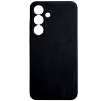 Накладка (з мікрофіброю) Silicone Cover Lakshmi Full Camera для Samsung S25 FE- чорний
