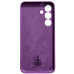Накладка (з мікрофіброю) Silicone Cover Lakshmi Full Camera для Samsung S25 FE- фіолетовий