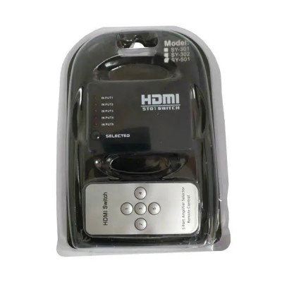 HDMI SWITCH 5x1 SY-501 5port