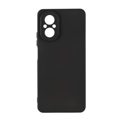 Накладка (з мікрофіброю) Silk SMTT для Realme C67 4G- чорний