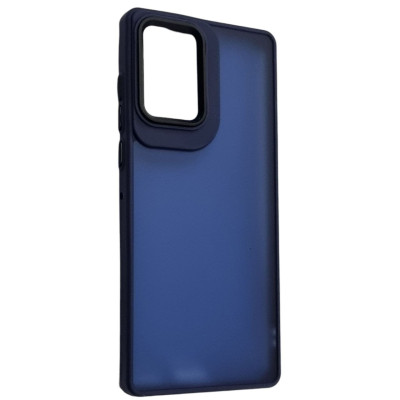 Накладка TPU+PC Lyon Frosted для Motorola Edge 50 Fusion / Moto G85- темно-синій Накладка TPU+PC Lyon Frosted для Motorola Edge 50 Fusion / Moto G85- темно-синій