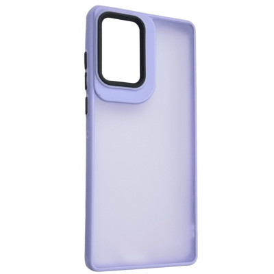 Накладка TPU+PC Lyon Frosted для Motorola Edge 50 Fusion / Moto G85- бузковий Накладка TPU+PC Lyon Frosted для Motorola Edge 50 Fusion / Moto G85- бузковий