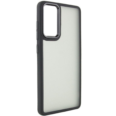 Накладка TPU+PC Lyon Frosted для Motorola Moto G22- чорний