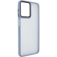 Накладка TPU+PC Lyon Frosted для Motorola Moto G84- сіра лаванда Накладка TPU+PC Lyon Frosted для Motorola Moto G84- сіра лаванда