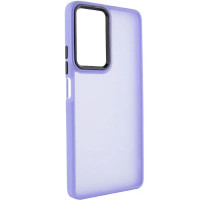 Накладка TPU+PC Lyon Frosted для Realme C33- бузковий Накладка TPU+PC Lyon Frosted для Realme C33- бузковий