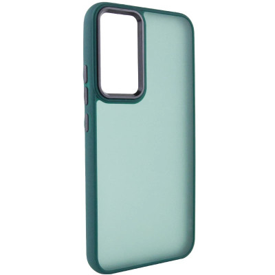 Накладка TPU+PC Lyon Frosted для Realme C55- зелений